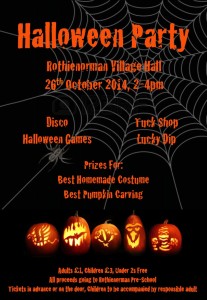 Halloween Party @ Rothienorman Hall